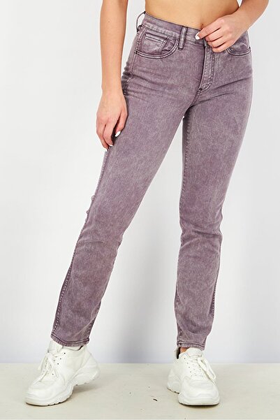 3X1 Women Slim Straight Stretchable jeans, Purple