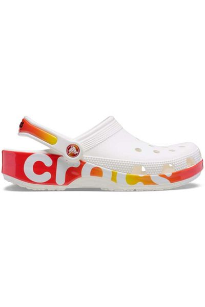 Crocs Sabot Reflector Clasic Alb 38-39 Eu - M6/w8 Us