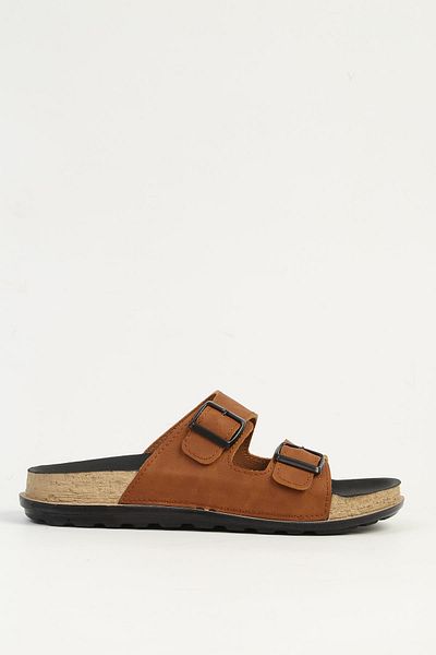 Pierre Cardin Tan γυναικείες παντόφλες PC-7428