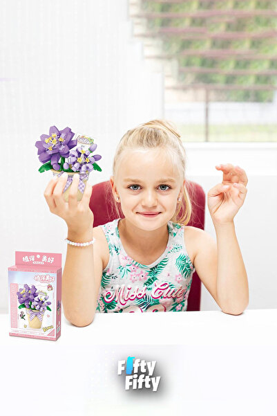 Vagonlife Loz Micro Block Series Flower Bouquet 180 Pieces Toy Building Set Fflz-8838