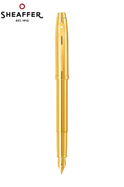 Sheaffer WizDesign 9372-0 100 Serisi Dolmakalem Altın (M) Özel Hediyelik Kutulu