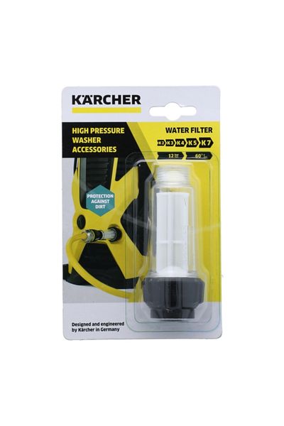 Karcher Water Filter Clear and Black