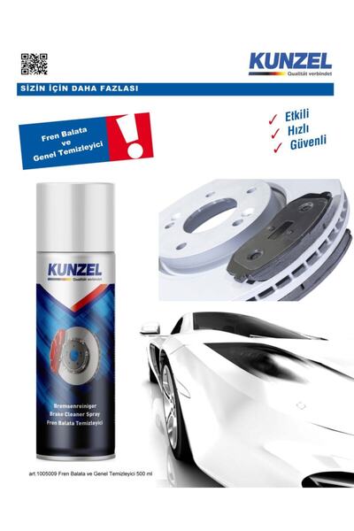 Genel Markalar Fren Balata Ve Genel Temizleyici 500 Ml