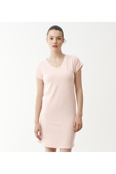 Nors Fabric V-Neck Women's Dress