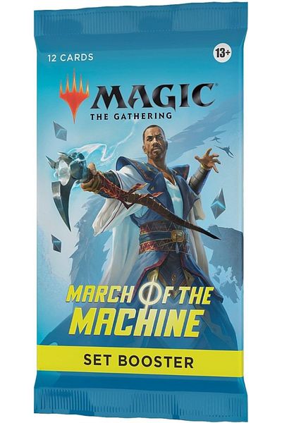 Magic The Gathering MTG March of the Machine play Booster Single Pack (Assorted 1 Piece)