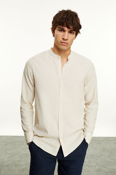 Mudo Linen Mixed Regular Fit Shirt
