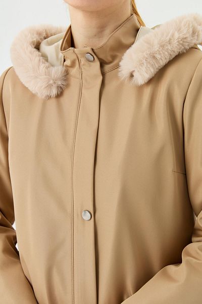 Günay Karaca Winter Women's Araboy Coat - Water Repellent Fabric 20230