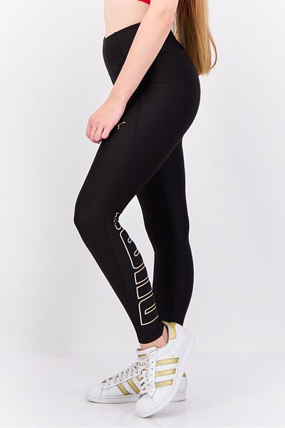 Puma Women Sportswear Fit Brand Logo Training Legging, Black
