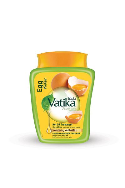 Vatika Naturals Hammam Zaith Hot Oil Treatment Enriched With Egg Protein For Nourished & Thick Hair