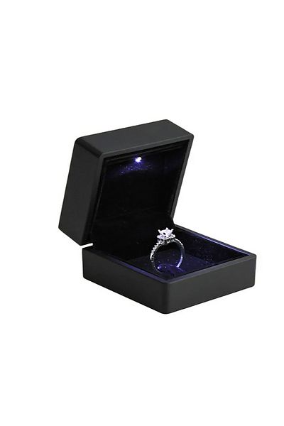 STİLLOVE Star Base Black Color Ring Box Sl5578