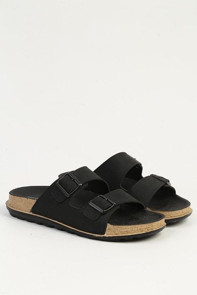 Pierre Cardin Black Women's Slippers Pc-7428