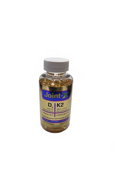 Joint-X D3K2 Omega 3-6-9 Vitamina Q10 120 Soft Gel-Capsules