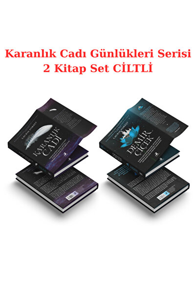 Olimpos Yayınları Karanlık Cadı - Demir Çiçek 2 Kitap CİLTLİ BASKI (Karanlık ...