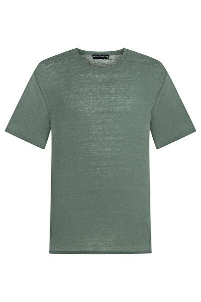 Mudo Crew Neck Linen T-Shirt