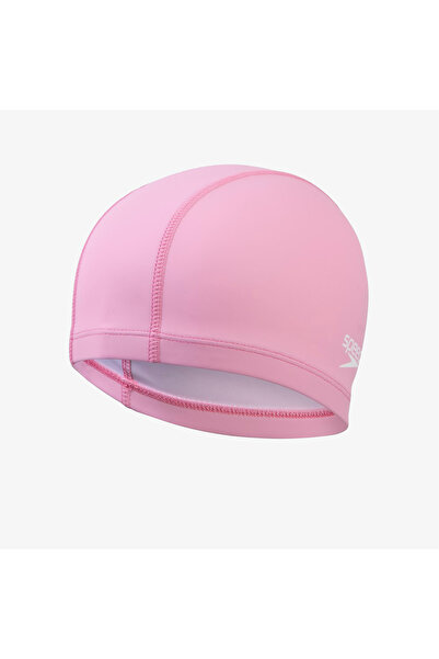 SPEEDO قبعة سباحة ألترا بيس يوني بين، لون وردي، للجنسين، قبعة سباحة للجنسين، ...