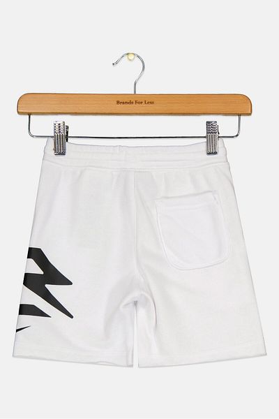 Nike 3Brand by Russell Wilson Toddlers Boy Sportswear Fit Running Short, White