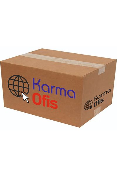 KarmaOfis Gray Color Wide Office Folder Ring Binder and Bag File Set 1