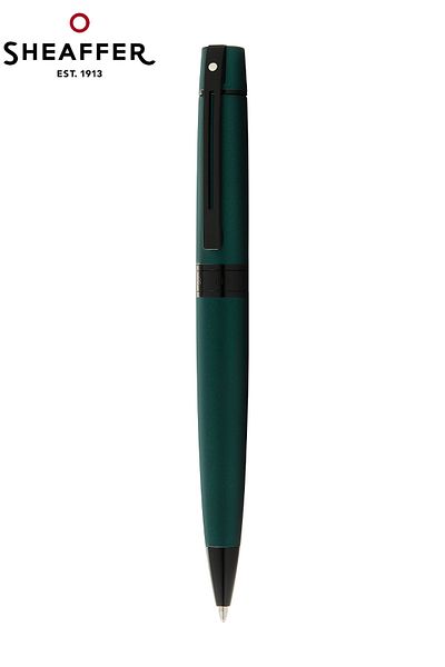 Sheaffer 300 Matte Dark Green/Matte Black Ballpoint Pen with Special Gift Box