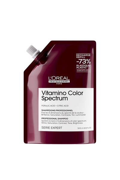 L'oreal Professionnel Vitamino Color Spectrum Anti-Fading Refill Shampoo for Dyed Hair 500 ml