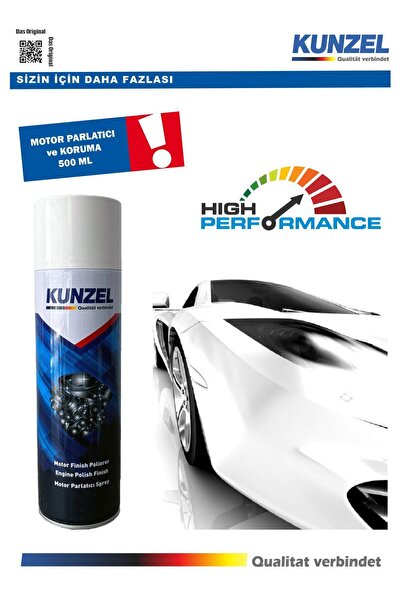KUNZEL Motor Koruyucu Ve Parlatıcı Sprey 500 ml
