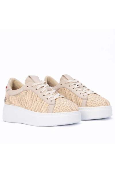 Gusse Γυναικεία Ψάθινα Παπούτσια Casual Galya 256022-4