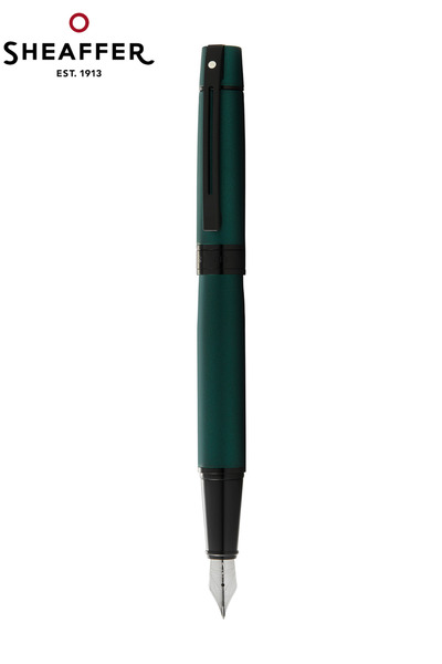 Sheaffer WizDesign 300 Mat Koyu Yeşil/mat Siyah Dolma Kalem M Uç 9346-0 300 Serisi Dk (M) Mat Yeşil