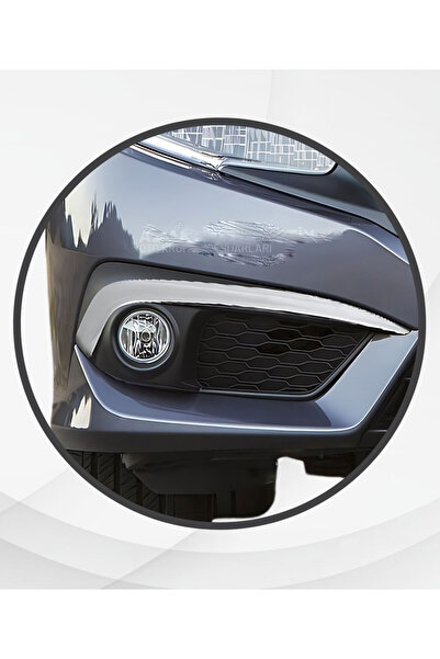 BTM OTOMOTİV Honda Civic FC5 2016-2020 Sis Far Kaşı Krom 2 Prç. P.Çelik
