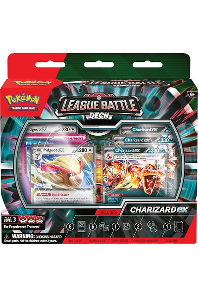 Pokemon TCG: مجموعة معركة دوري Charizard EX لعام 2024
