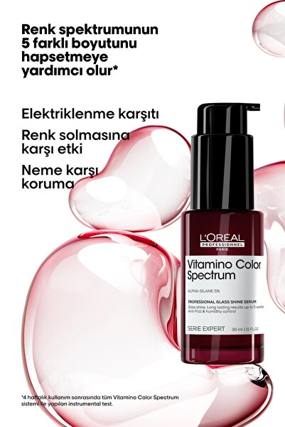 L'oreal Professionnel Vitamino Color Spectrum Cam Parlaklığı Görünümü Kazandıran Serum 30 Ml