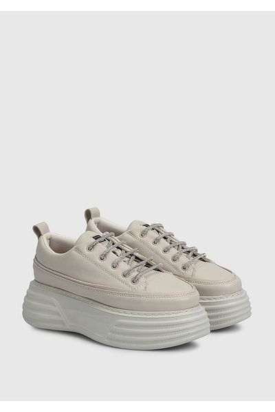Provoq Μπεζ Sneaker - Γυναικεία