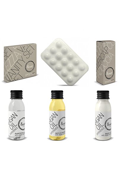 Easy EASY Cosmetic Set with Natural Argan Oil - Personal care products for the hotel