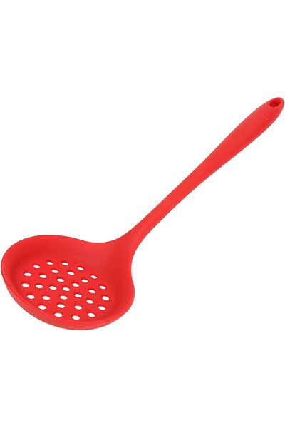 Ekostem Eucalyptus Silicone Colander - High Temperature Resistant, Non-Flammable and Non-Stick 1 Pc