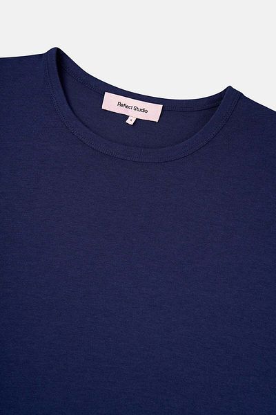 Reflect Studio Βασικό Modal T-shirt - Κόκκινο
