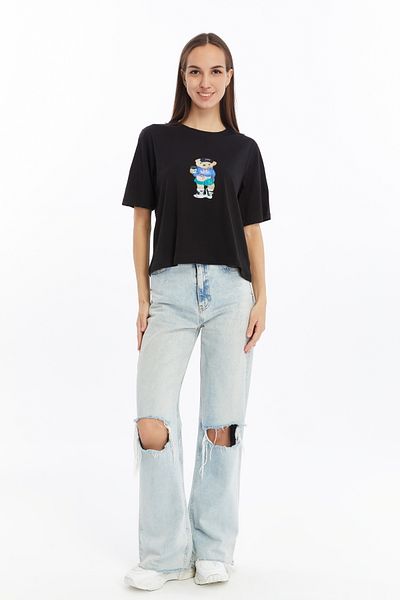 CNR TEKSTİL ΓΥΝΑΙΚΕΙΟ TSHIRT ΑΡΚΟΥΔΑ
