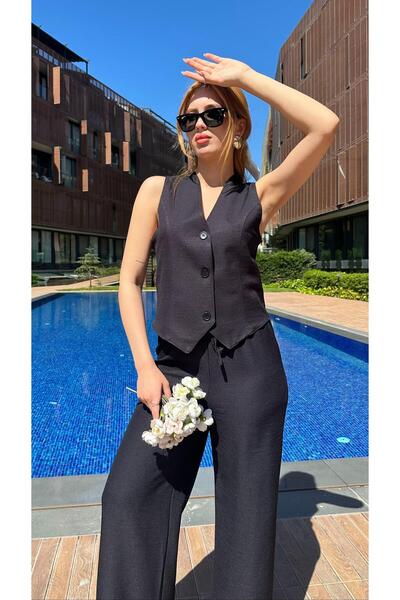 Angel Mia Alessi set cu vestă Set negru