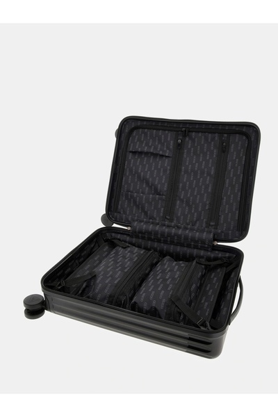 Guess OLBIA CABIN TROLLEY Erkek Siyah Valiz TMOLPCP4401-BLA