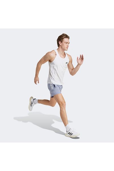 adidas Pantaloni scurți de alergare violet pentru bărbați Own The Run