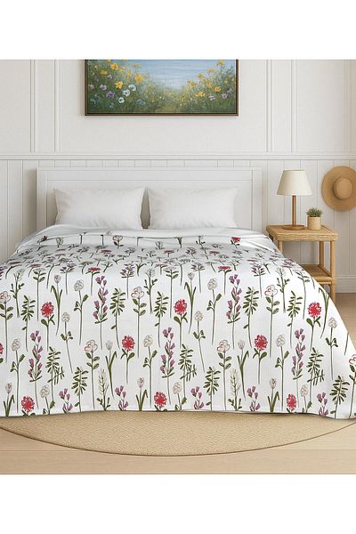 Menderes Home Cotton Collection - Double Pike Fleur