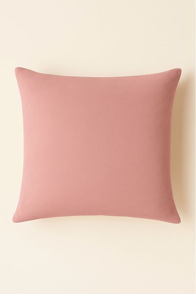 Luvora Home Luna Series Velvet Textured Throw Pillow Cover - Powder