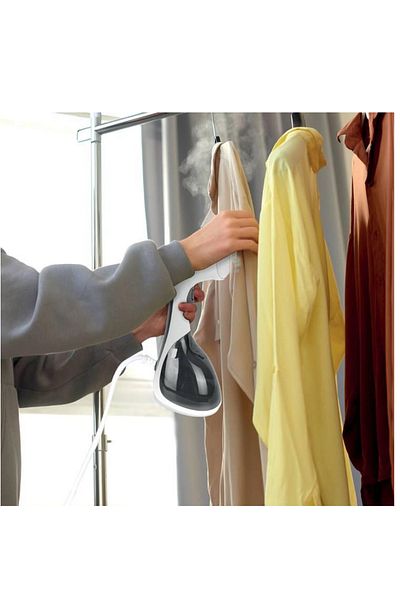 Klikon Garment Steamer Handheld | 1300W Max Power | 270 ml Water Tank | 800 gms Light weight & Porta