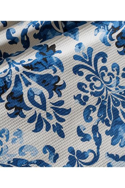 Menderes Home Cotton Collection Tek Kişilik Pike Akdeniz