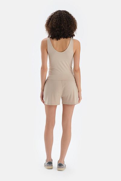 Dagi Stone V-Neck Thick Strap Tank Top