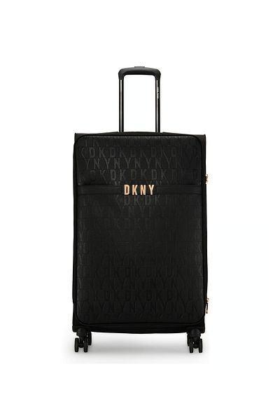 Dkny IMPRESSIONIST Hardside Trolley Bag with 4 Spinner Wheels, ABS+PC Case Luggage with TSA Lock