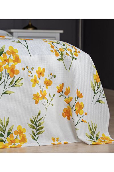 Menderes Home Cotton Collection Single Pike Daisy