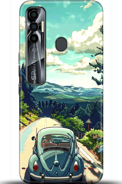 TECNO Spark 7 Pro Case Hd Printed Case - Mastermind Series 5563