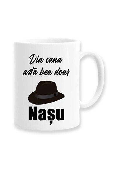 OEM Cană albă personalizată „doar băuturi Nasu din aceste căni”, Inovatix®. 3...