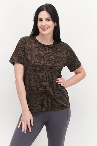 adidas Women Sportswear Fit Training Top, Brown
