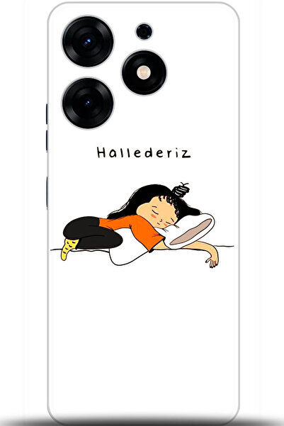 TECNO حافظة سبارك 10 برو مطبوعة بدقة HD - سلسلة لوفيليز 5592