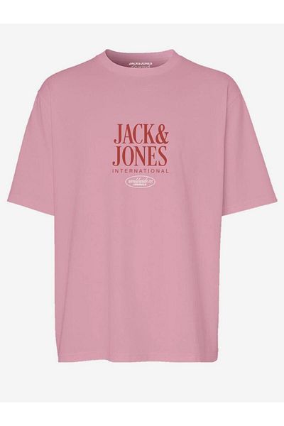 Jack & Jones White Regular Fit Printed T-Shirt