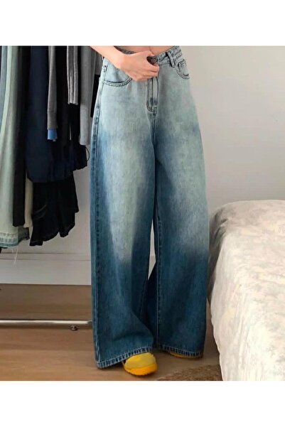 Genel Markalar BAGGY SALAŞ PUCKET JEAN PANTOLON